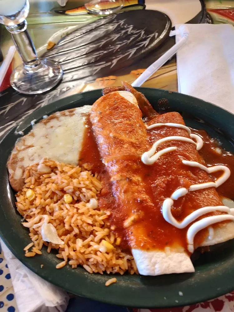 Enchilada Burrito Plate