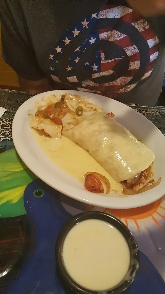One Enchilada One Burrito and One Chile Relleno